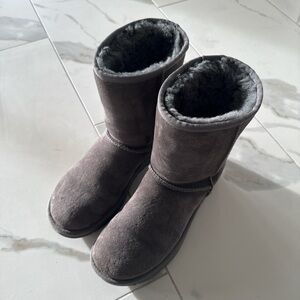 UGG Gray Suede Boots